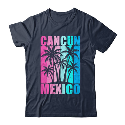 Retro Tropical Sunset Cancun Beach Mexico Summer Vibes Shirt & Tank Top | siriusteestore