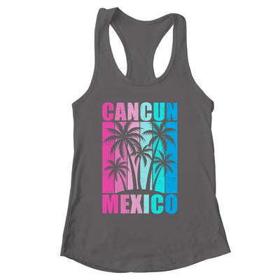 Retro Tropical Sunset Cancun Beach Mexico Summer Vibes Shirt & Tank Top | siriusteestore