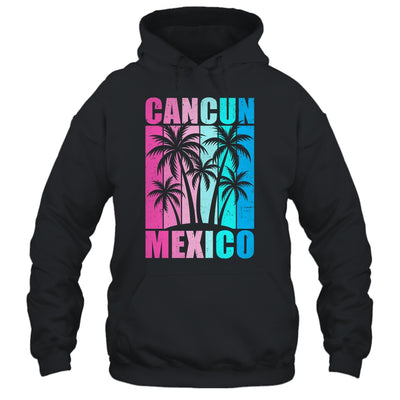 Retro Tropical Sunset Cancun Beach Mexico Summer Vibes Shirt & Tank Top | siriusteestore