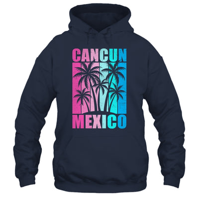 Retro Tropical Sunset Cancun Beach Mexico Summer Vibes Shirt & Tank Top | siriusteestore