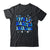 Retro Type 1 Diabetes Awareness Blue Ribbon T1D Warrior Shirt & Hoodie | siriusteestore