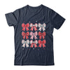 Retro Valentine's Day Heart Coquette Bow Women Kids Girl Shirt & Tank Top | siriusteestore