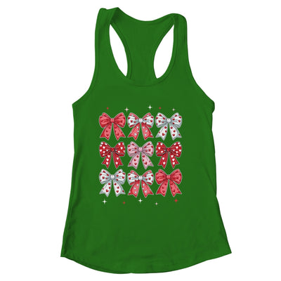 Retro Valentine's Day Heart Coquette Bow Women Kids Girl Shirt & Tank Top | siriusteestore