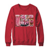 Retro Valentines Day Town Western Highland Cow Women Girls Shirt & Sweatshirt | siriusteestore