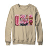 Retro Valentines Day Town Western Highland Cow Women Girls Shirt & Sweatshirt | siriusteestore