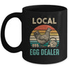 Retro Vintage Local Egg Dealer Farmer Chicken Egg Lover Mug | siriusteestore