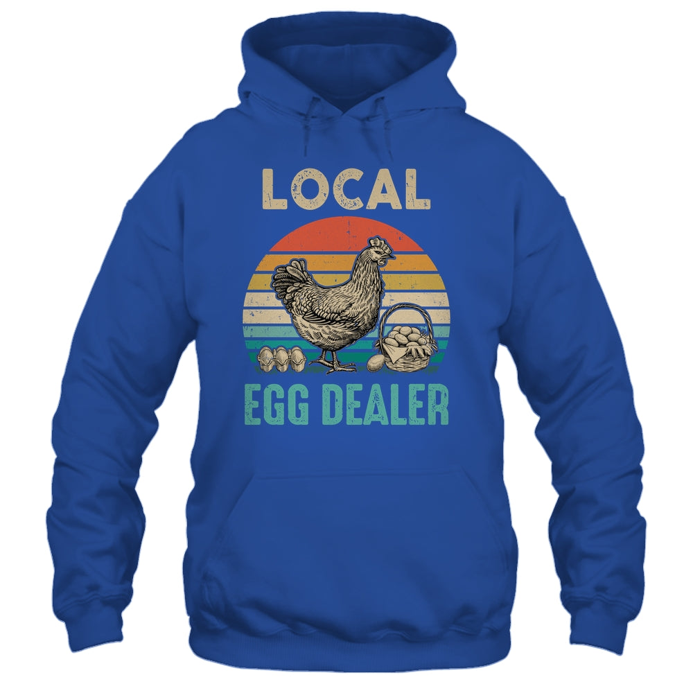 Retro Vintage Local Egg Dealer Farmer Chicken Egg Lover Shirt & Tank Top | siriusteestore