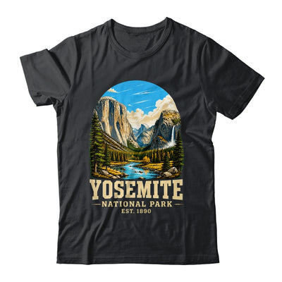 Retro Yosemite National Park USA Vintage Hiking California Shirt & Tank Top | siriusteestore