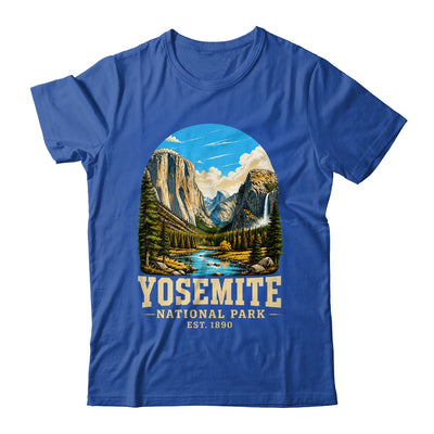 Retro Yosemite National Park USA Vintage Hiking California Shirt & Tank Top | siriusteestore