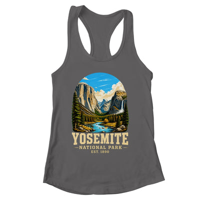Retro Yosemite National Park USA Vintage Hiking California Shirt & Tank Top | siriusteestore