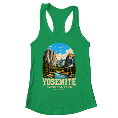 Retro Yosemite National Park USA Vintage Hiking California Shirt & Tank Top | siriusteestore