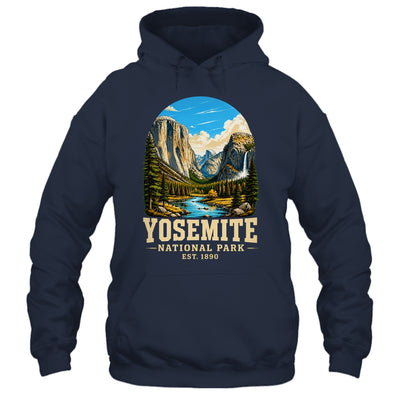 Retro Yosemite National Park USA Vintage Hiking California Shirt & Tank Top | siriusteestore