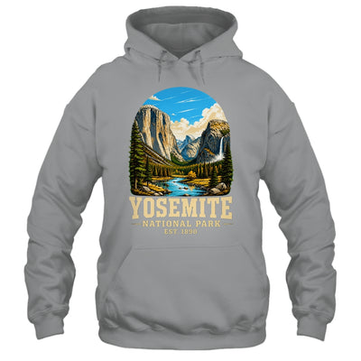Retro Yosemite National Park USA Vintage Hiking California Shirt & Tank Top | siriusteestore