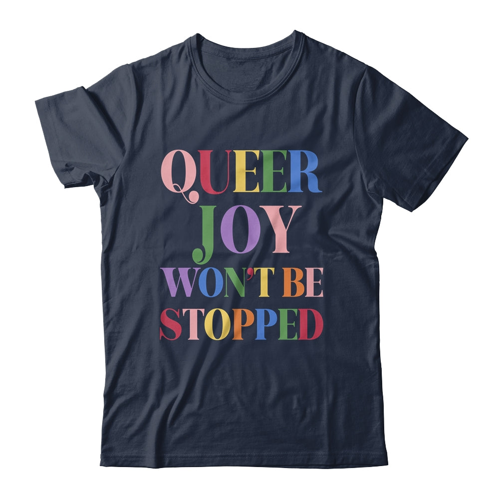 Retro You Cant Ban Queer Joy Floral Lesbian Trans LGBTQ Shirt & Tank Top | siriusteestore