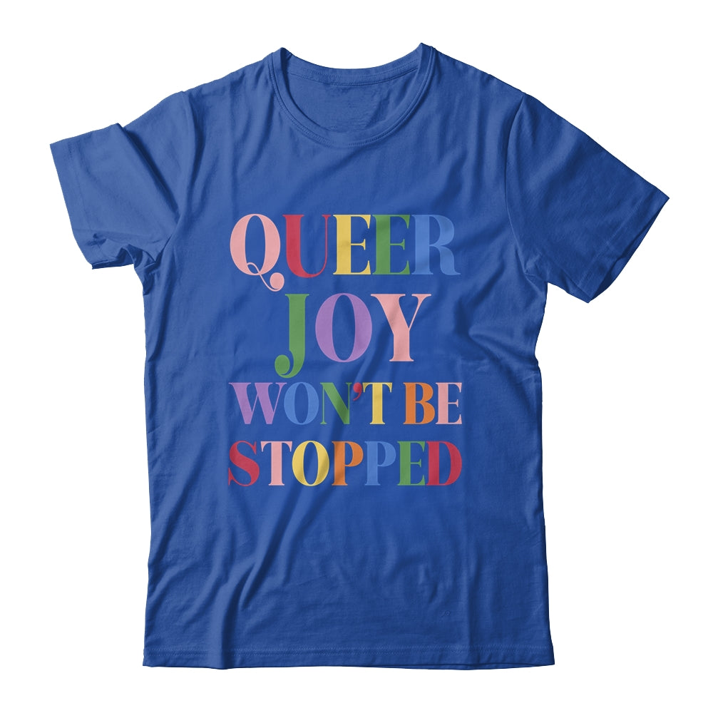 Retro You Cant Ban Queer Joy Floral Lesbian Trans LGBTQ Shirt & Tank Top | siriusteestore