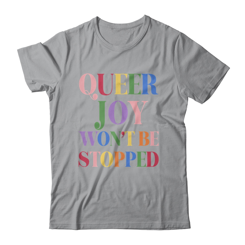 Retro You Cant Ban Queer Joy Floral Lesbian Trans LGBTQ Shirt & Tank Top | siriusteestore