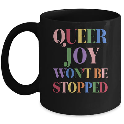 Retro You Cant Ban Queer Joy Floral Lesbian Trans LGBTQ Mug | siriusteestore