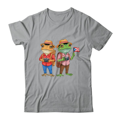 Rican Sapo Concho Coqui Frog Funny Puerto Rico Flag Shirt & Tank Top | siriusteestore