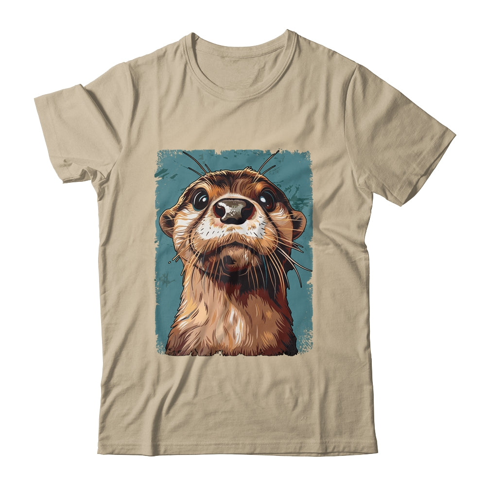 River Otter Lover For Boys Girls Cute Otter Animal Funny Shirt & Tank Top | siriusteestore