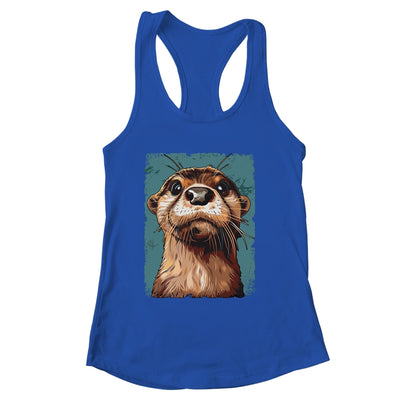 River Otter Lover For Boys Girls Cute Otter Animal Funny Shirt & Tank Top | siriusteestore