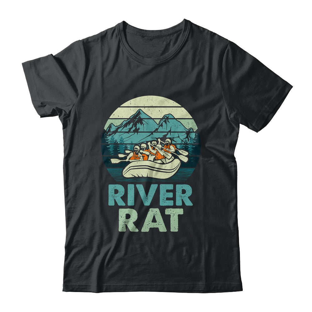 River Rat Rafting Vintage Design For Men Women Shirt & Tank Top | siriusteestore