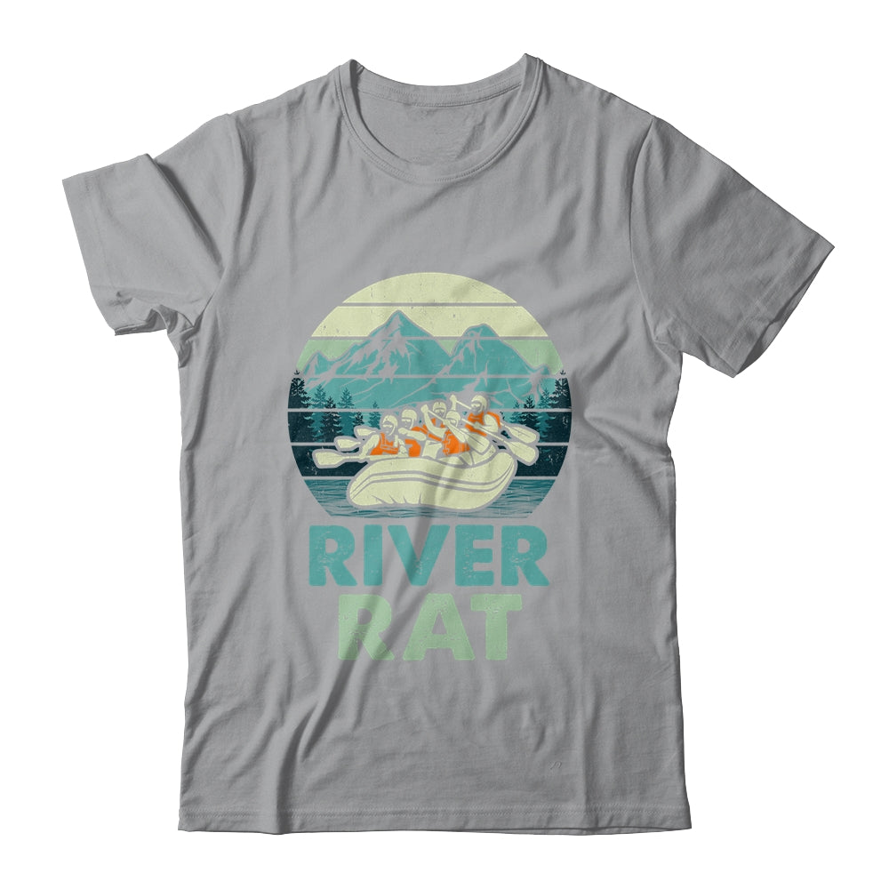 River Rat Rafting Vintage Design For Men Women Shirt & Tank Top | siriusteestore