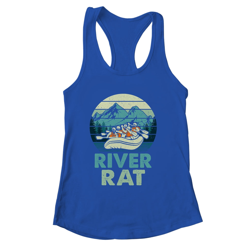 River Rat Rafting Vintage Design For Men Women Shirt & Tank Top | siriusteestore