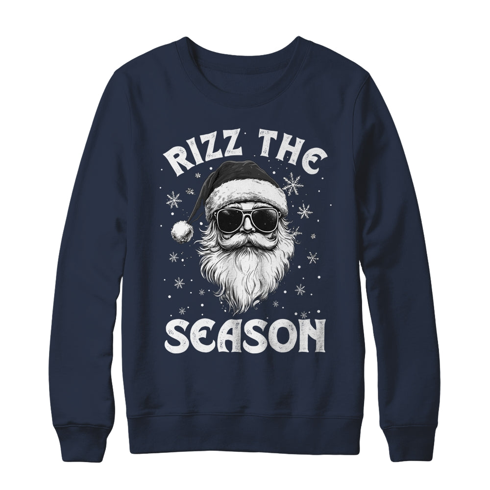 Rizz The Season Christmas Santa Claus Rizzler Holiday Funny Shirt & Sweatshirt | siriusteestore