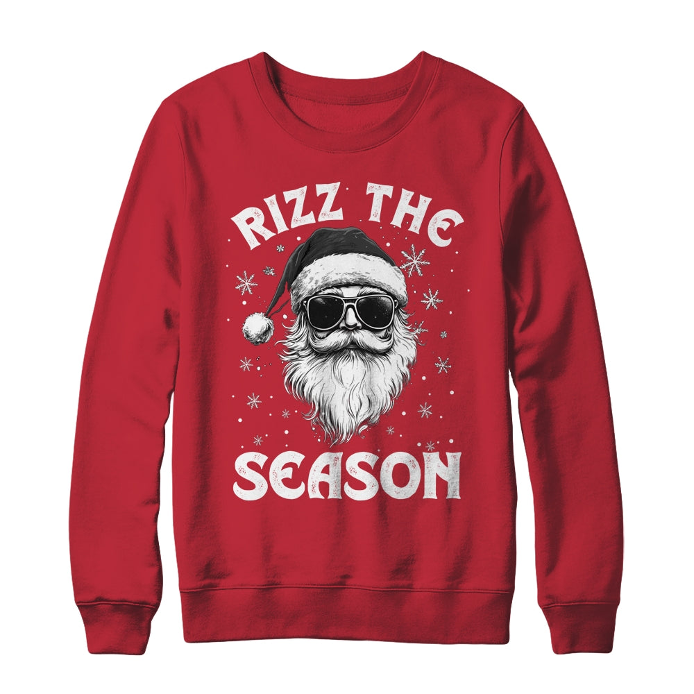 Rizz The Season Christmas Santa Claus Rizzler Holiday Funny Shirt & Sweatshirt | siriusteestore