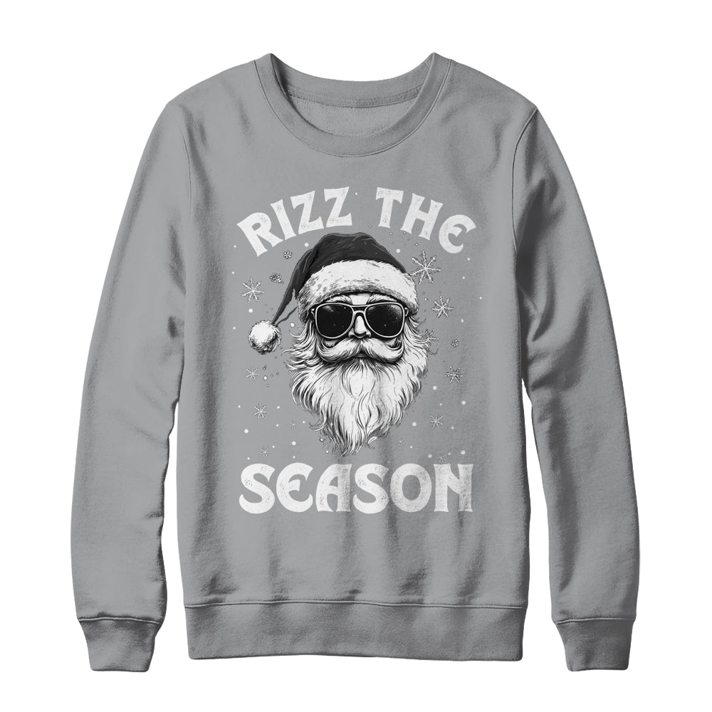 Rizz The Season Christmas Santa Claus Rizzler Holiday Funny Shirt & Sweatshirt | siriusteestore
