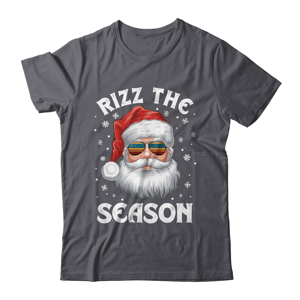 Rizz The Season Funny Christmas Santa Claus Rizzler Holiday Shirt & Sweatshirt | siriusteestore