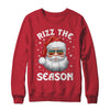 Rizz The Season Funny Christmas Santa Claus Rizzler Holiday Shirt & Sweatshirt | siriusteestore