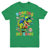 Roaring Into 3rd Grade Back To School Boys T-Rex Dinosaur Youth Shirt | siriusteestore