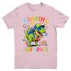 Roaring Into 3rd Grade Back To School Boys T-Rex Dinosaur Youth Shirt | siriusteestore
