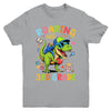 Roaring Into 3rd Grade Back To School Boys T-Rex Dinosaur Youth Shirt | siriusteestore