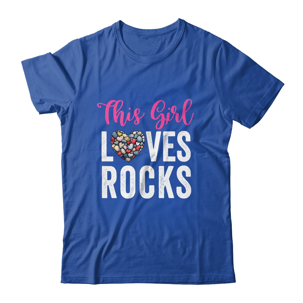 Rock Collector Hunting Girl Women Stones Geology Rockhound Shirt & Tank Top | siriusteestore