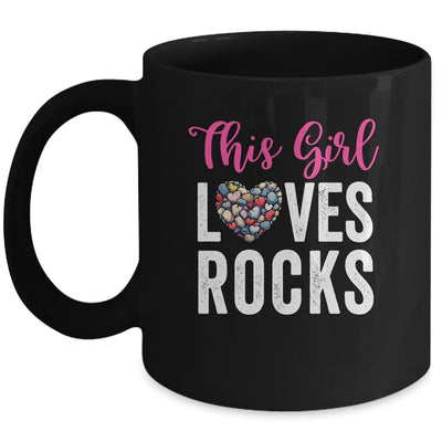 Rock Collector Hunting Girl Women Stones Geology Rockhound Mug | siriusteestore