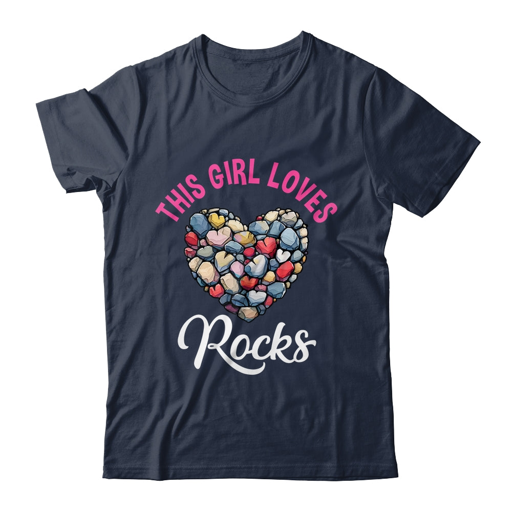 Rock Collector Hunting Women Girl Stones Geology Rockhound Shirt & Tank Top | siriusteestore
