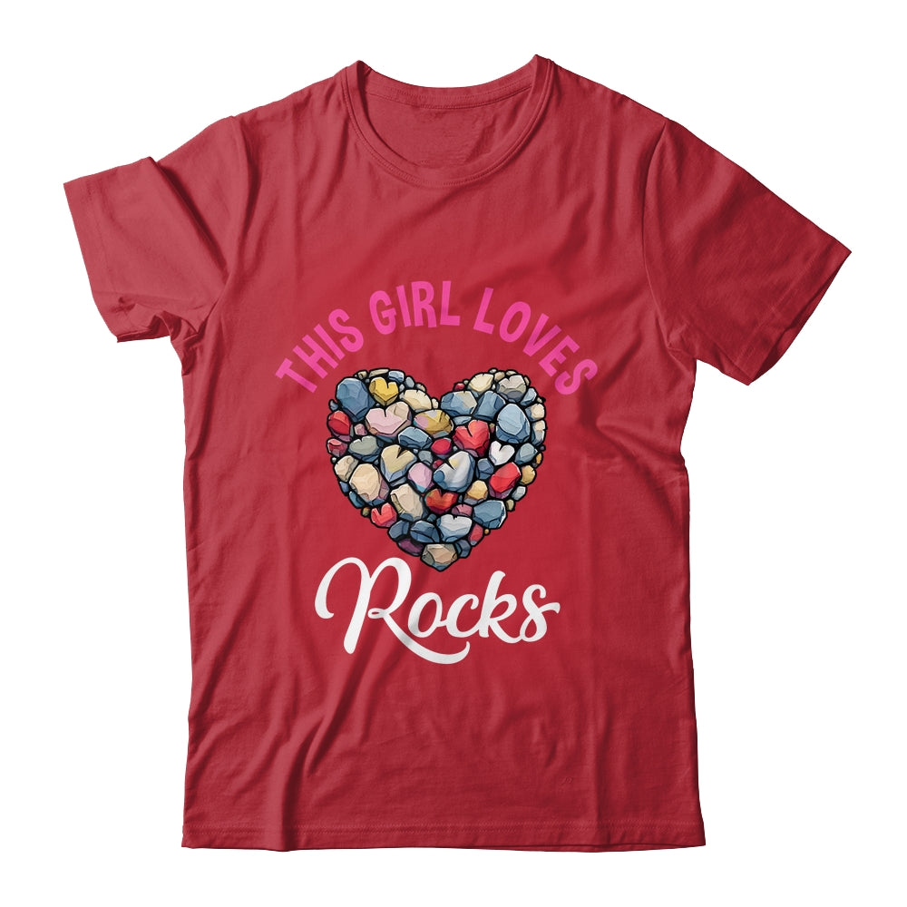 Rock Collector Hunting Women Girl Stones Geology Rockhound Shirt & Tank Top | siriusteestore