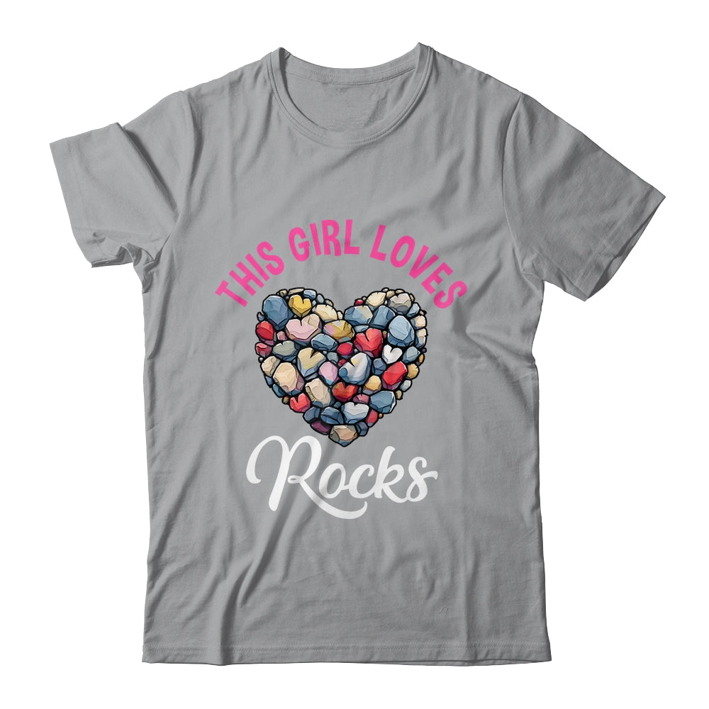 Rock Collector Hunting Women Girl Stones Geology Rockhound Shirt & Tank Top | siriusteestore