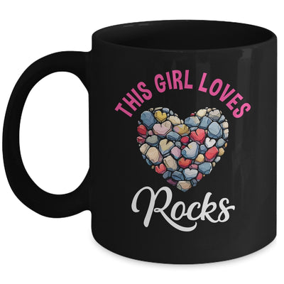 Rock Collector Hunting Women Girl Stones Geology Rockhound Mug | siriusteestore