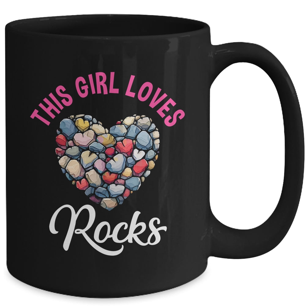 Rock Collector Hunting Women Girl Stones Geology Rockhound Mug | siriusteestore