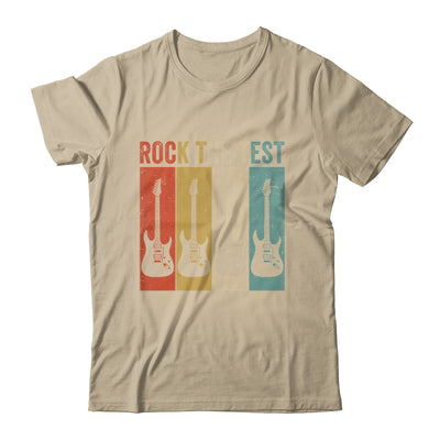 Rock The Test Guitar Teacher Test Day Testing Day Vintage Shirt & Hoodie | siriusteestore