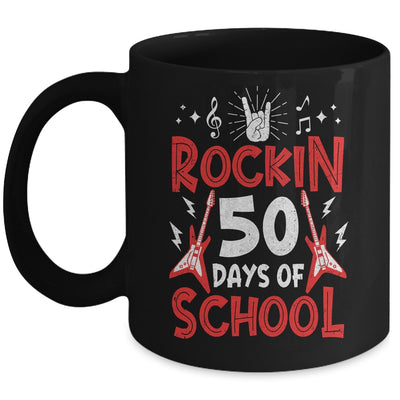Rockin 50 Days Of School 50th Day Of School 50 Days Smarter Mug | siriusteestore