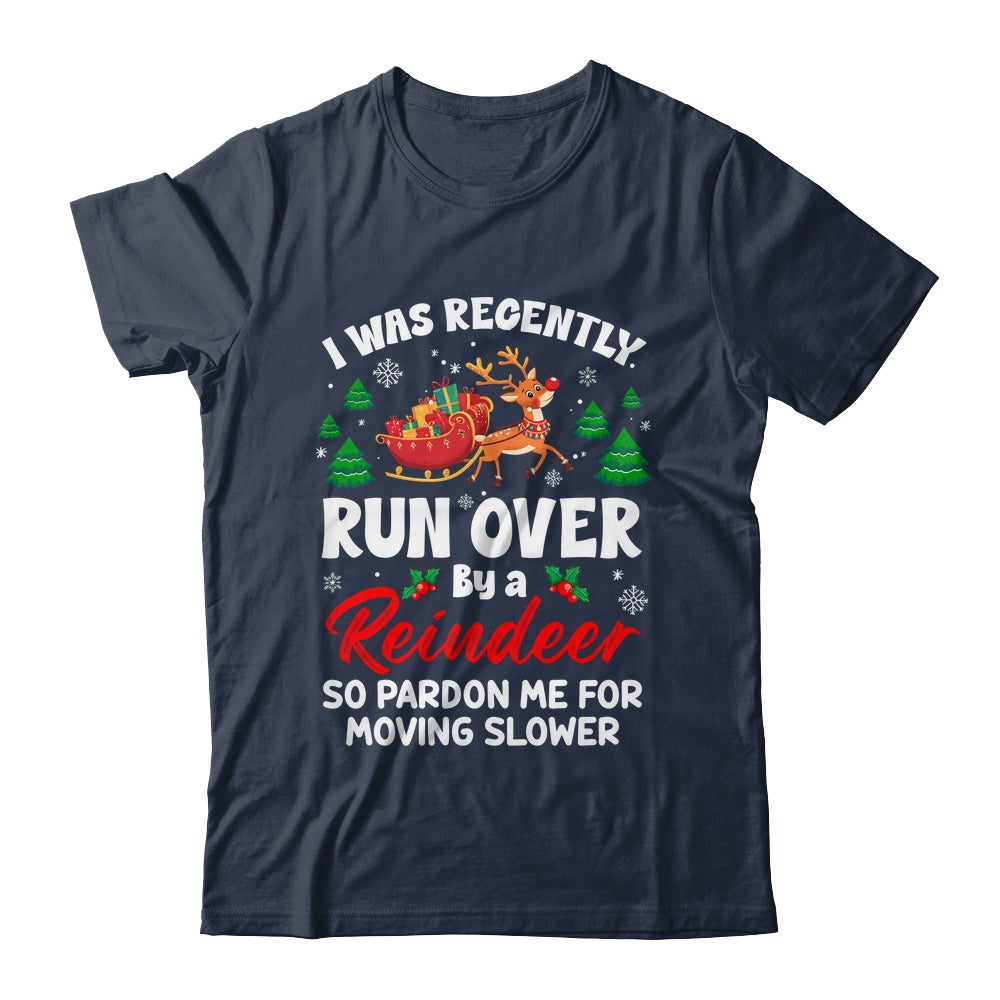 Run Over By Reindeer Matching Christmas Funny Xmas Women Men Shirt & Sweatshirt | siriusteestore