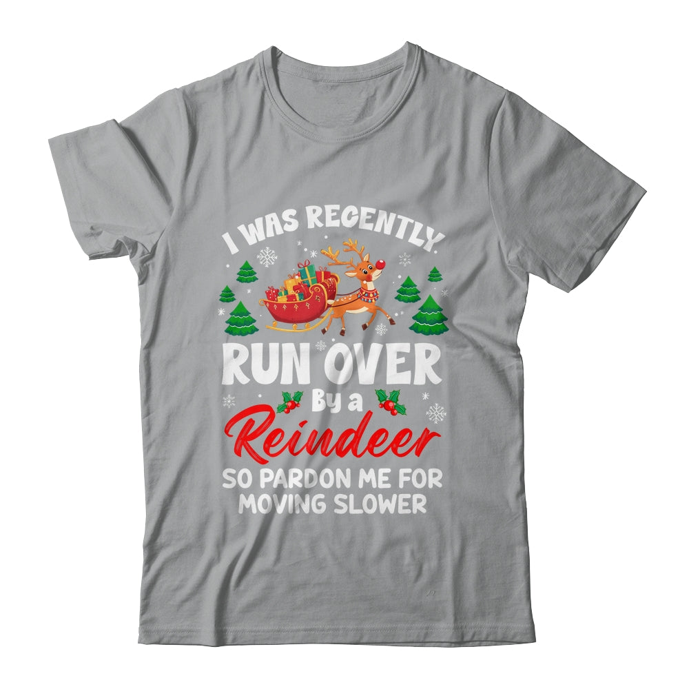 Run Over By Reindeer Matching Christmas Funny Xmas Women Men Shirt & Sweatshirt | siriusteestore