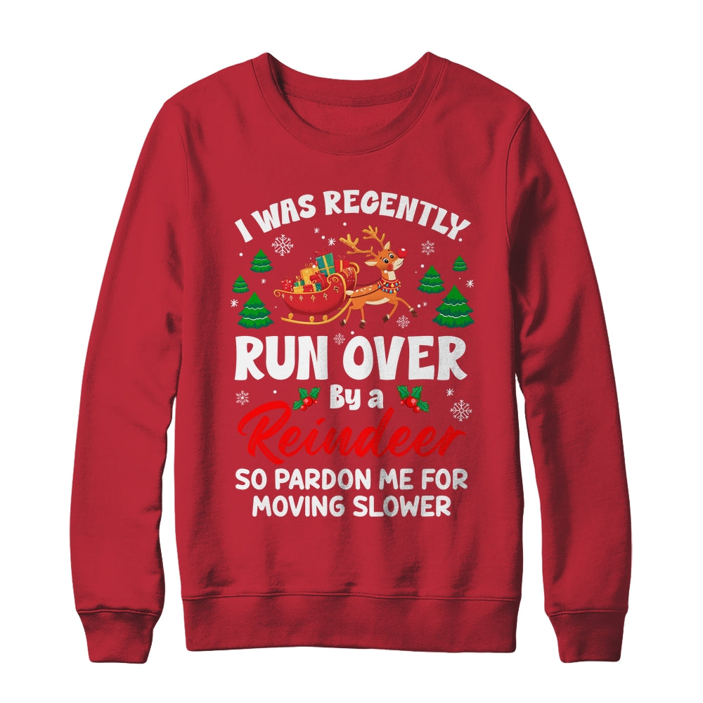 Run Over By Reindeer Matching Christmas Funny Xmas Women Men Shirt & Sweatshirt | siriusteestore