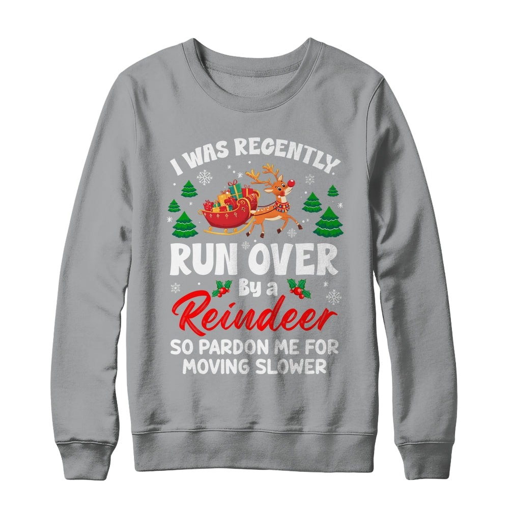 Run Over By Reindeer Matching Christmas Funny Xmas Women Men Shirt & Sweatshirt | siriusteestore