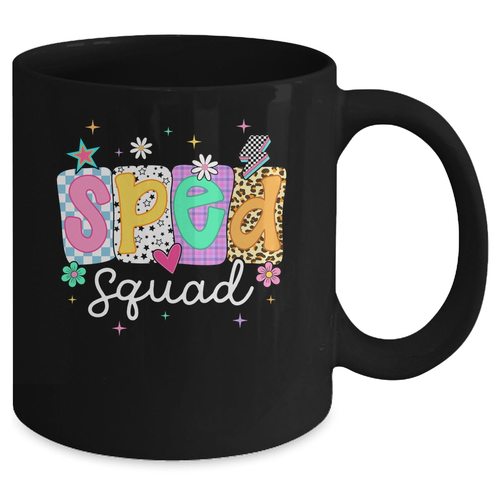 SPED Teacher Squad Floral Special Education Back To School Mug | siriusteestore