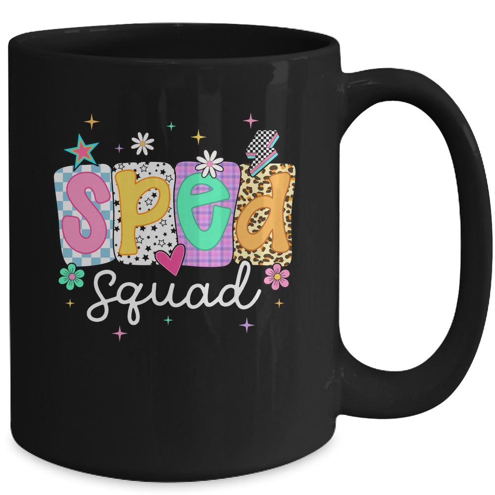 SPED Teacher Squad Floral Special Education Back To School Mug | siriusteestore